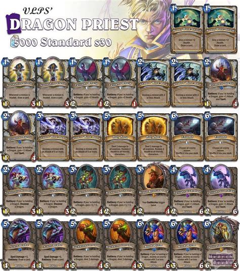 dragon priest hearthstone standard.